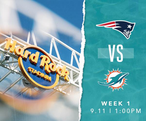 Patriots - Dolphins Logos